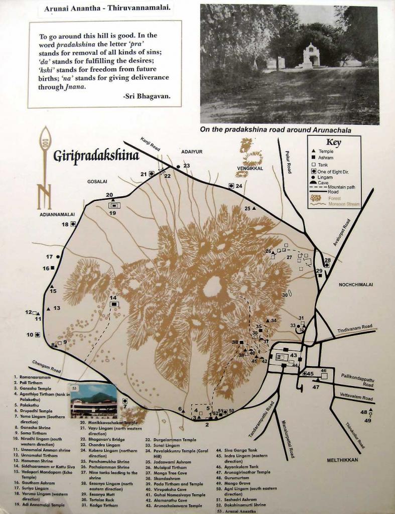 Giripradakshina Arunachala Karma Pilgerweg