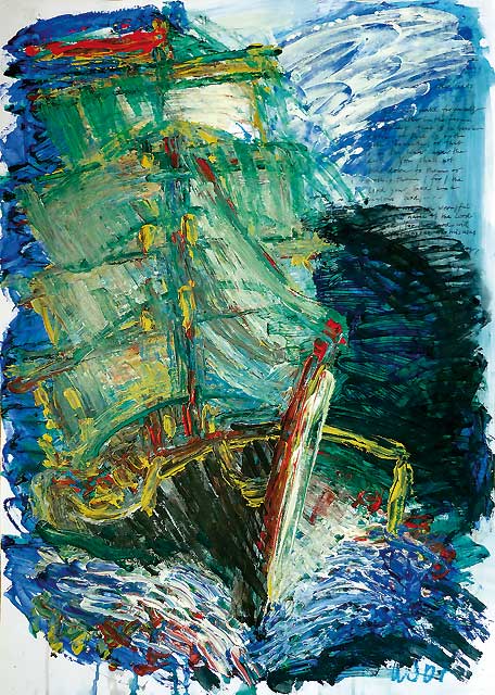 Dark barque