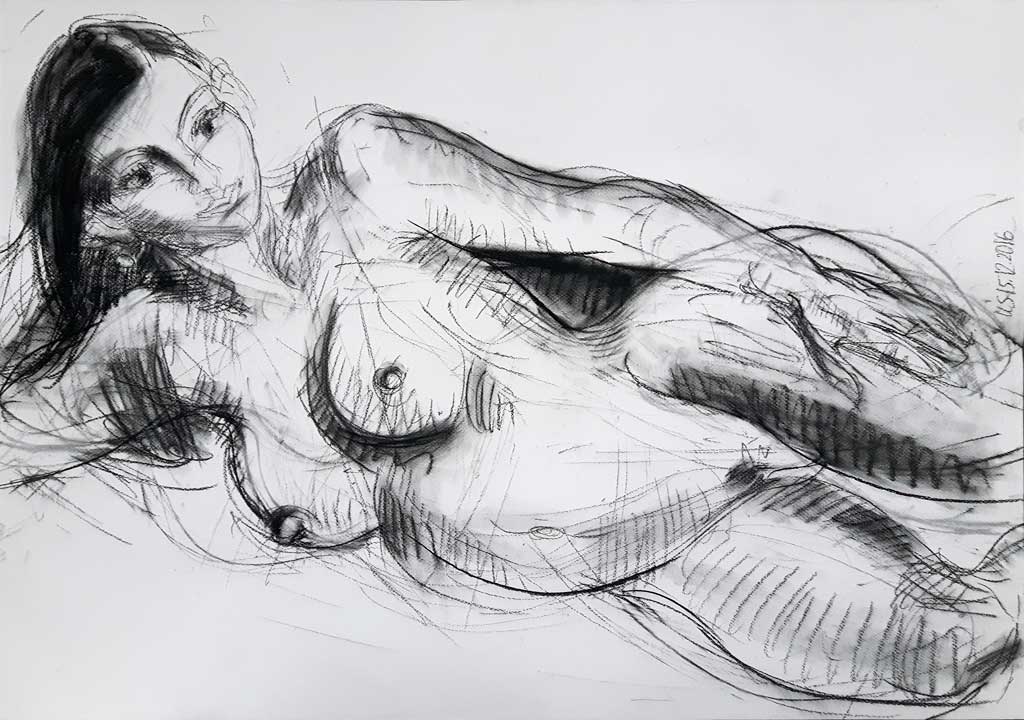 schoene Frau Erwartung I