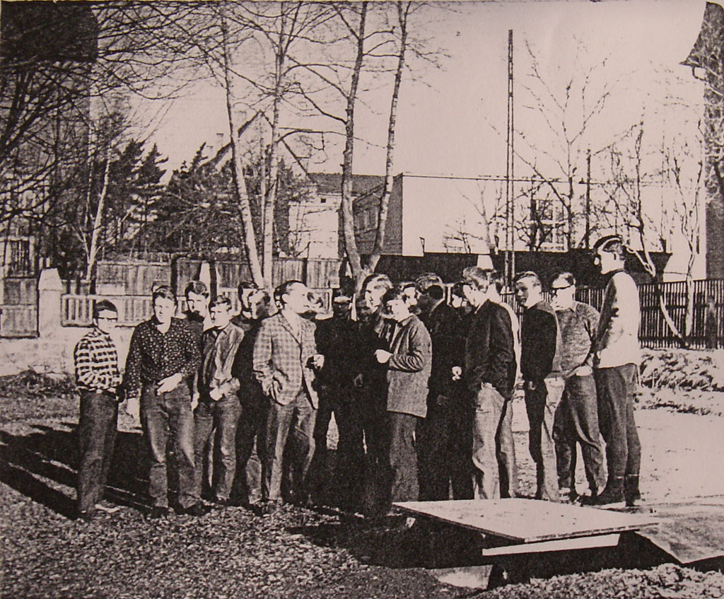 Gottfried Herder Pause 1969 mit Hermann Speck