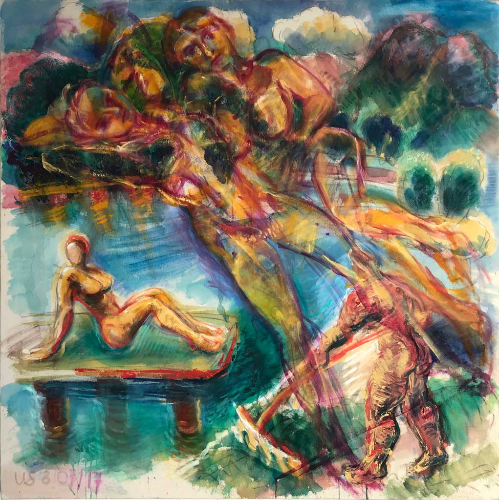 Akt Frauen am Tegernsee