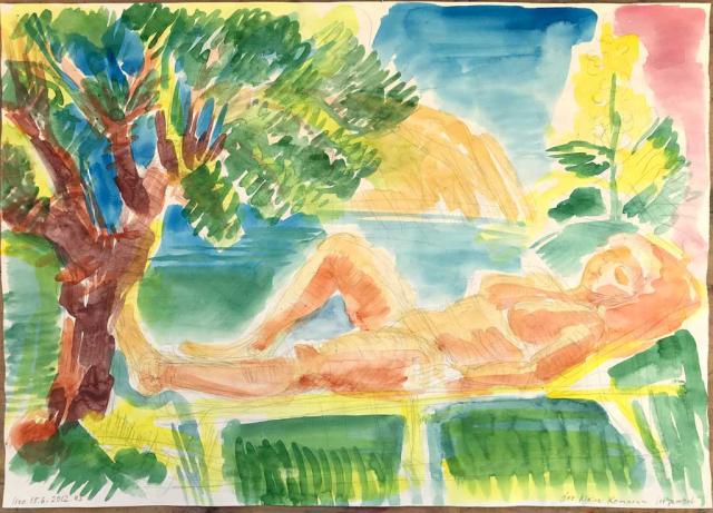 disegno di nudo Iseo