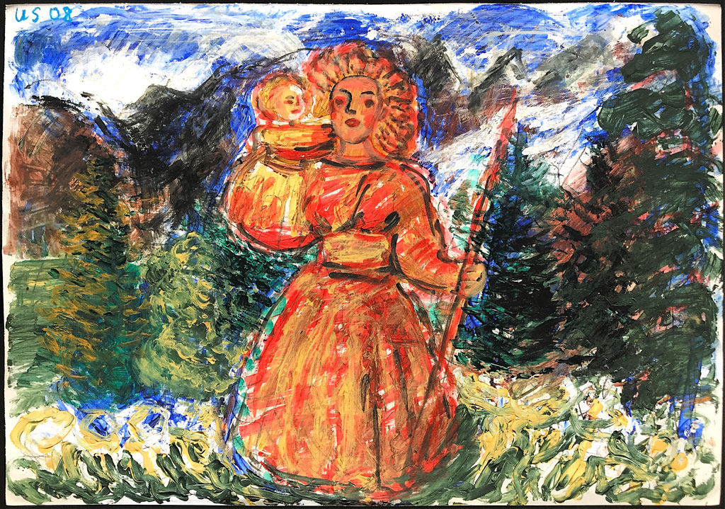 Gegruesset seist Du Maria Gschwandner Bauer