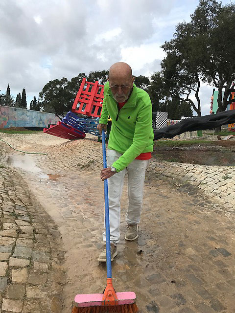 Antonio Bota Filipe das Pflaster fuer die Braut