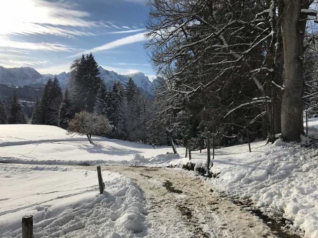Partenkirchen Richtung Zugspitz