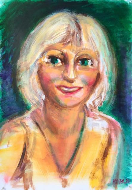 Namenstag Anna Anita Acryl