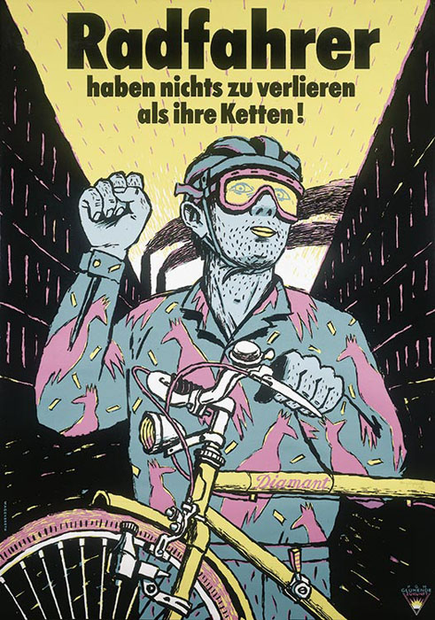 Radfahrer haben nichts zu verlieren als ihre Ketten!