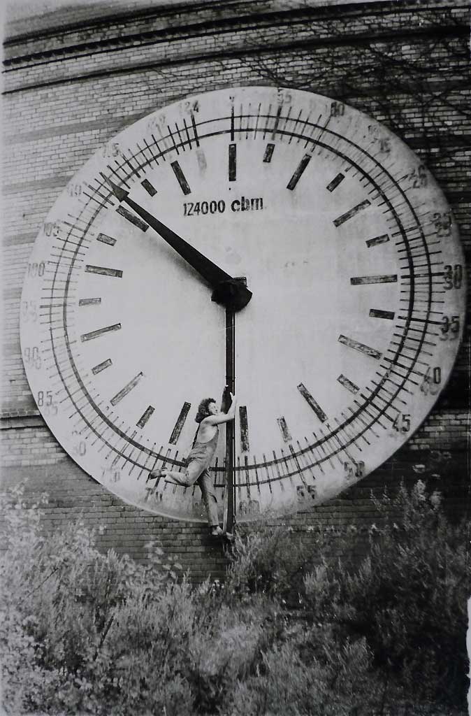 an der Gasuhr wie spaet ist es?