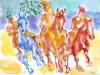 Indians horse relay