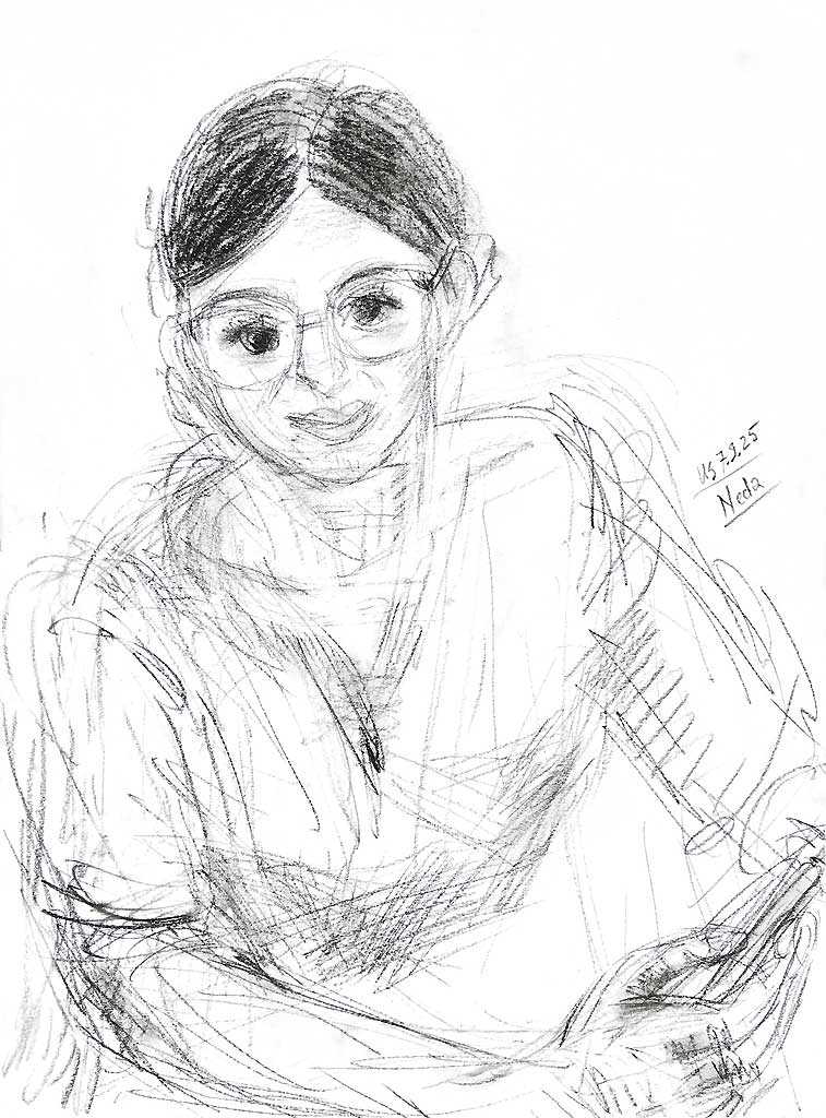 Neda in Toledo gezeichnet