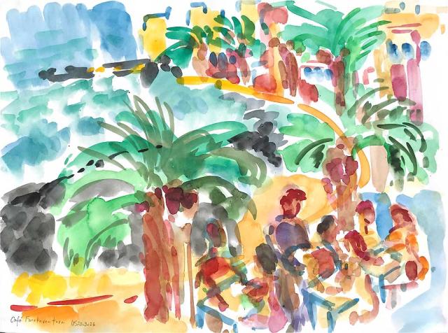 Café Paare Fuerteventura