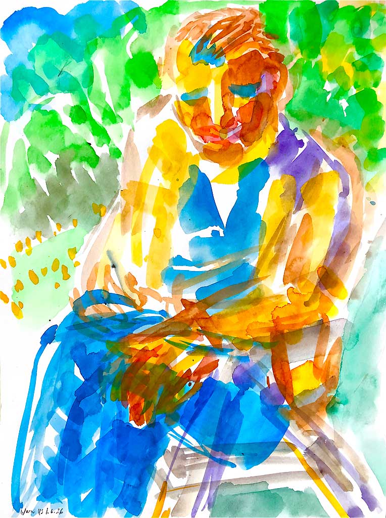 der Gaertner am Waldrand