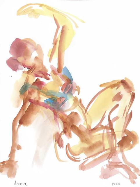 Akt Tanz Asana