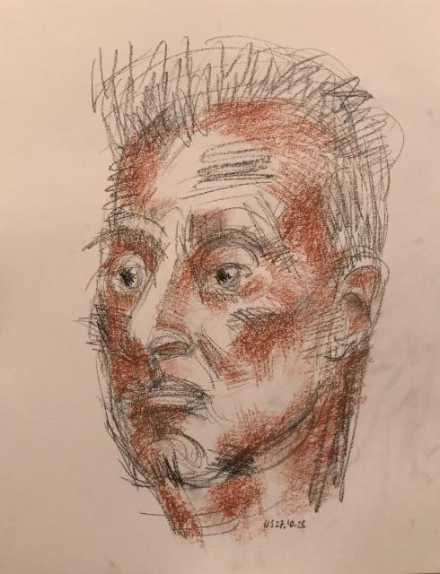 Portraitzeichnung Peter Giernoth
