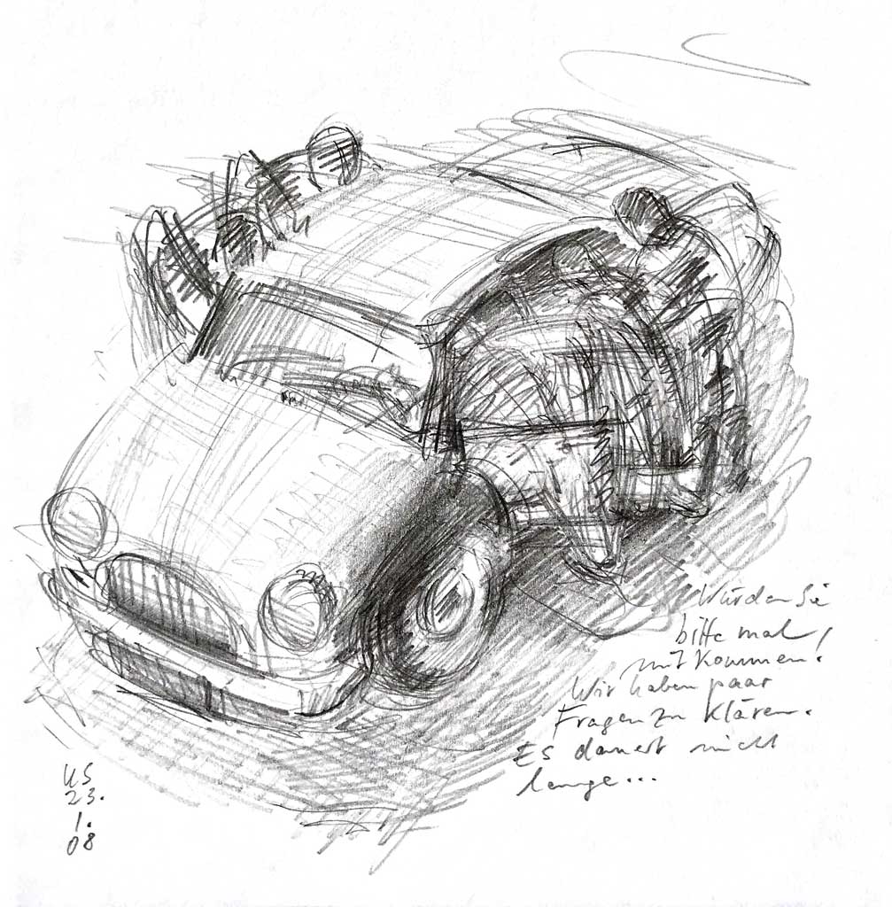 Verhaftung arrest Hey Joes