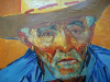 Theo van Gogh Mann mit Hut